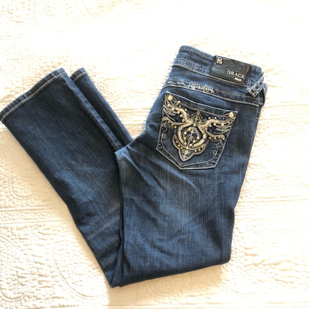 Grace in LA cropped jeans 26